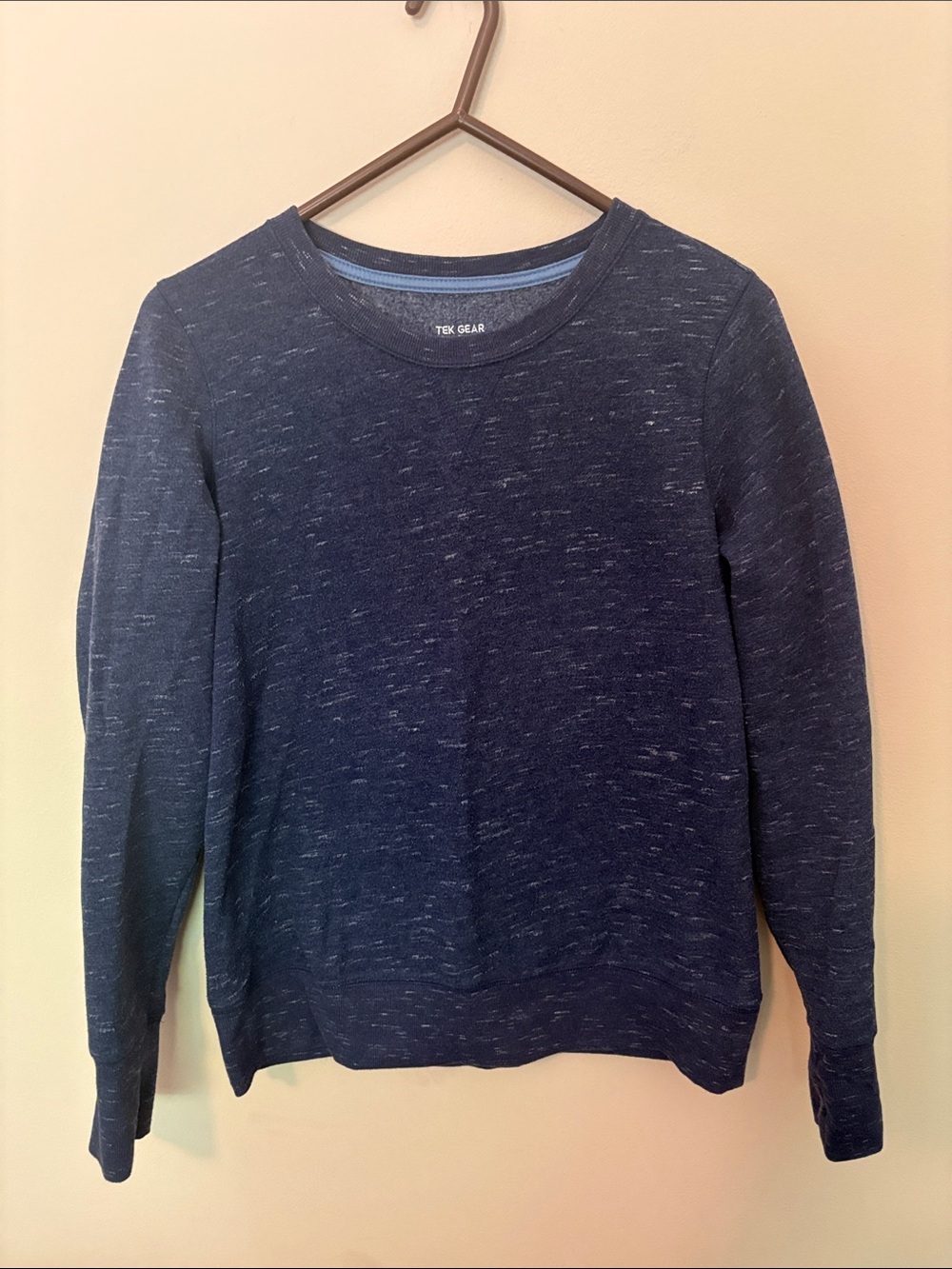 tek gear Navy Heather Crewneck Sweater